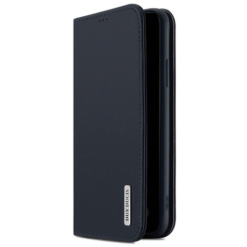 E-shop Puzdro Dux Ducis Leather Book (koža) iPhone 11 Pro Max (6.5) - modré