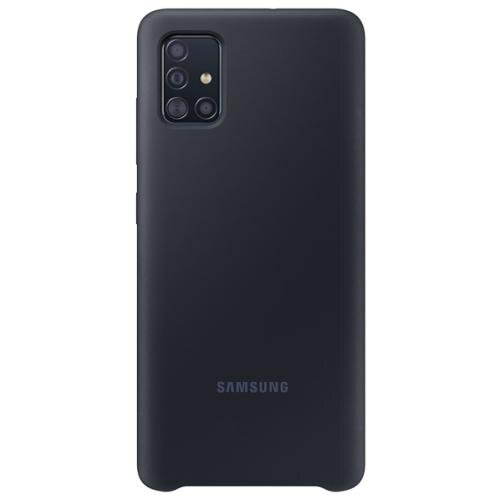 Samsung silikónové púzdro EF-PA515TB pre Galaxy A51, čierne