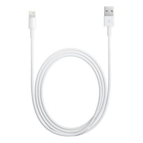 MD819 iPhone 5 Lightning Datový Kabel White 2m (Round Pack)