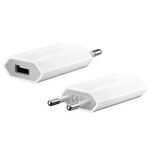 Nabíjací adaptér Apple A1400 USB 5W Biely (Bulk)
