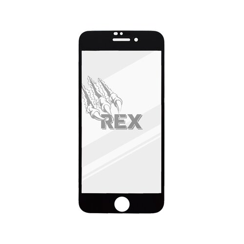 Sklo Sturdo Rex Premium Silver tvrzené sklo pro Apple iPhone 8 černé