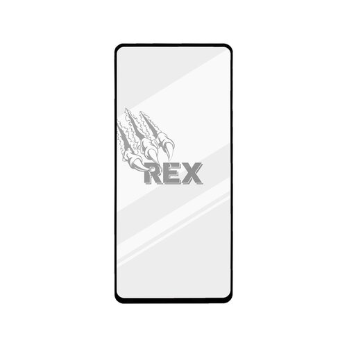 Ochranné sklo Sturdo REX Silver Samsung Galaxy A71 A715/Xiaomi Note 9 Pro celotvárové - čierne (full glue)