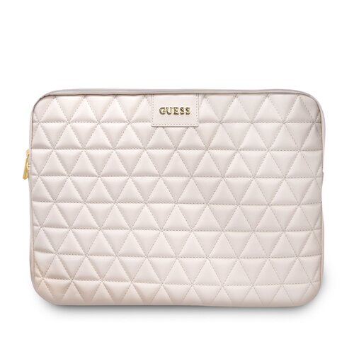 GUCS13QLPK Guess Quilted Obal pro Notebook 13" Pink