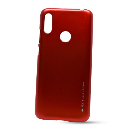 Puzdro i-Jelly Mercury TPU Huawei Y6s 2019/Honor 8A (výrez na fingerprint) - červené