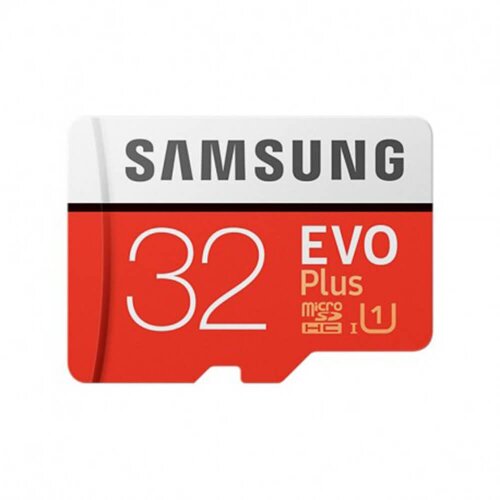 MicroSDHC karta SAMSUNG 32 GB Class 10 EVO Plus + adaptér