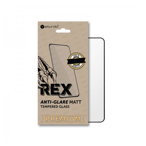 Ochranné sklo Sturdo Rex Silver Samsung Galaxy A51 A515 celotvárové - matné (full glue)