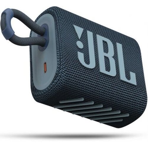 E-shop JBL GO3 Bluetooth reproduktor Modrý