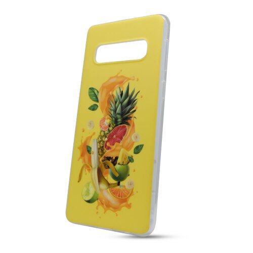 E-shop Puzdro Fruit TPU Samsung Galaxy S10 G973 - žlté