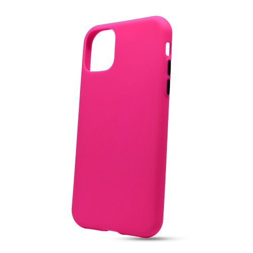 E-shop Puzdro Solid Silicone TPU iPhone 11 Pro (5.8) - neon ružové