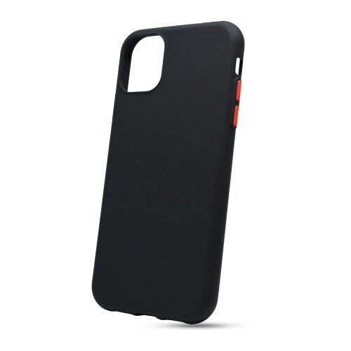 E-shop Puzdro Solid Silicone TPU iPhone 11 Pro (5.8) - čierne