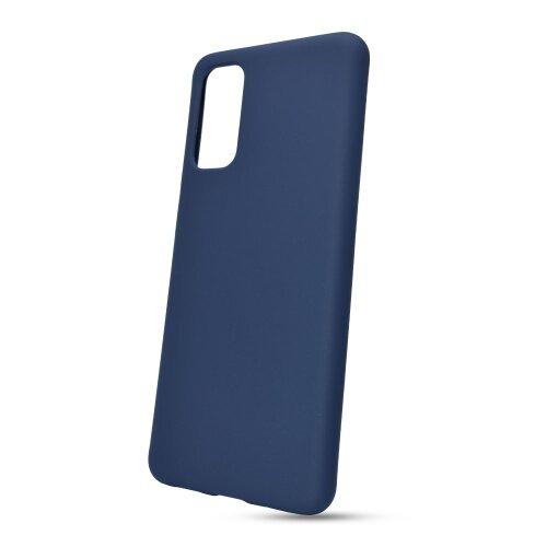 E-shop Puzdro Solid Silicone TPU Samsung Galaxy A41 A415 - tmavo modré