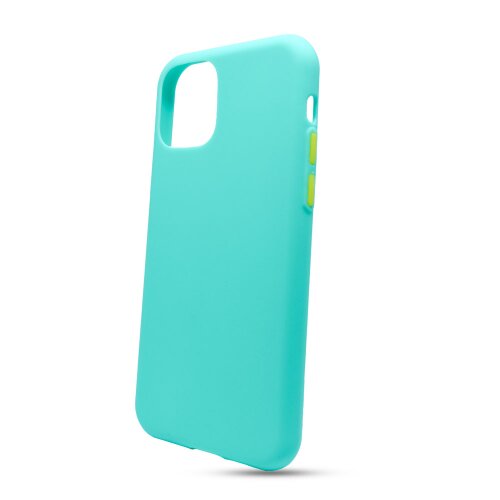 Puzdro Solid Silicone TPU iPhone 11 (6.1) - zelené