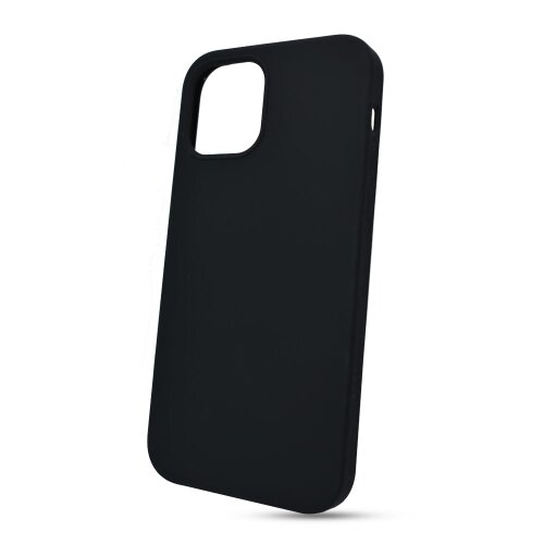 Puzdro Liquid TPU iPhone 12 Mini (5.4) - čierne