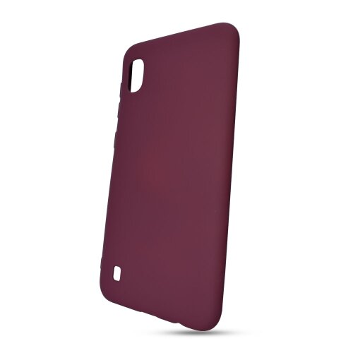 E-shop Puzdro Liquid Lite TPU Samsung Galaxy A10 A105 - červené (vínové)