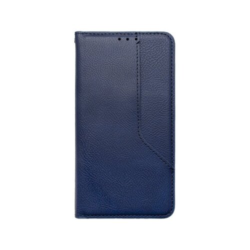 E-shop Iphone 12 mini modré magnetické knižkové puzdro