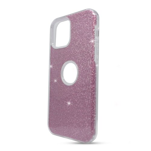 E-shop Puzdro Shimmer TPU iPhone 12 Mini - ružové