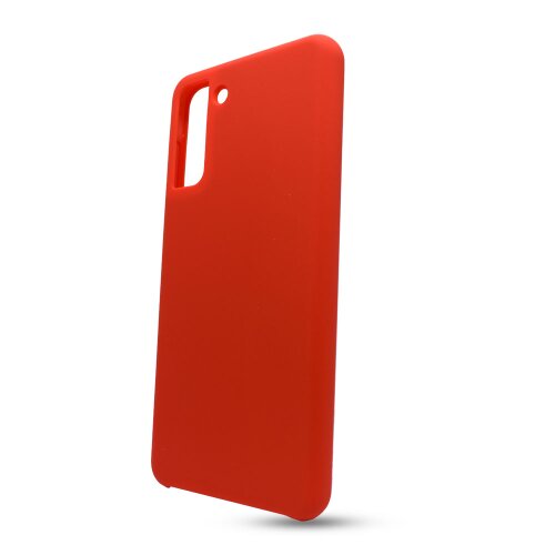 Puzdro Liquid TPU Samsung Galaxy S21+ G996 - červené