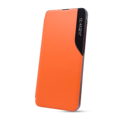 Puzdro Smart Flip Book Samsung Galaxy A12 A125 - oranžové