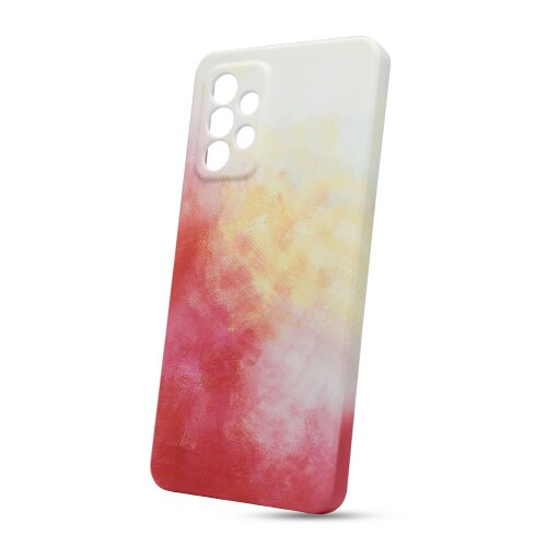 Puzdro Forcell Pop TPU Samsung Galaxy A52 A525 - červeno-biele