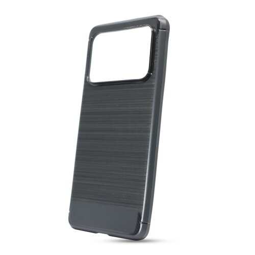 Puzdro Carbon Lux TPU Xiaomi Mi 11 Ultra - čierne