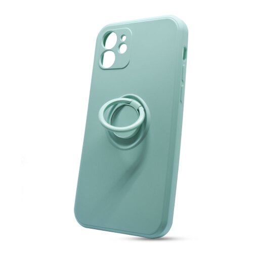 Puzdro Finger TPU iPhone 12 - svetlo zelené