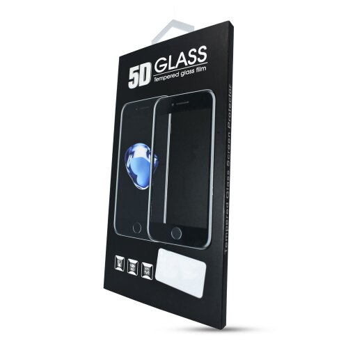 Ochranné sklo 5D Ceramic Glass 9H iPhone 13 celotvárové - čierne (full glue)
