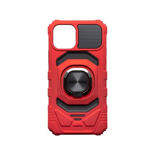 E-shop mobilNET plastové puzdro iPhone 12, červené Force