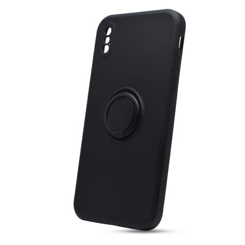 Puzdro Finger TPU iPhone X/XS - čierne