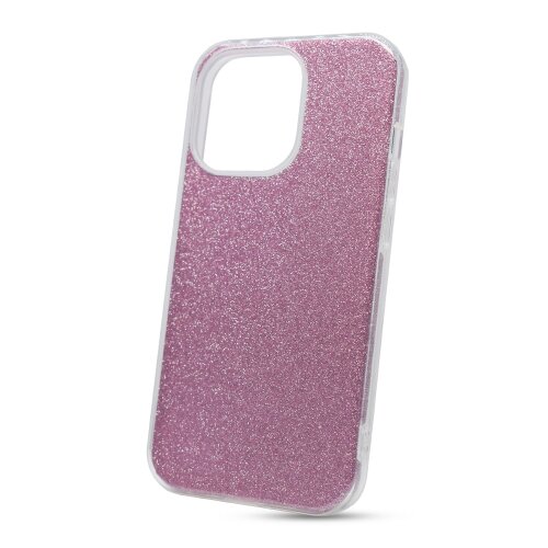 Puzdro Shimmer 3in1 TPU iPhone 13 Pro - ružové