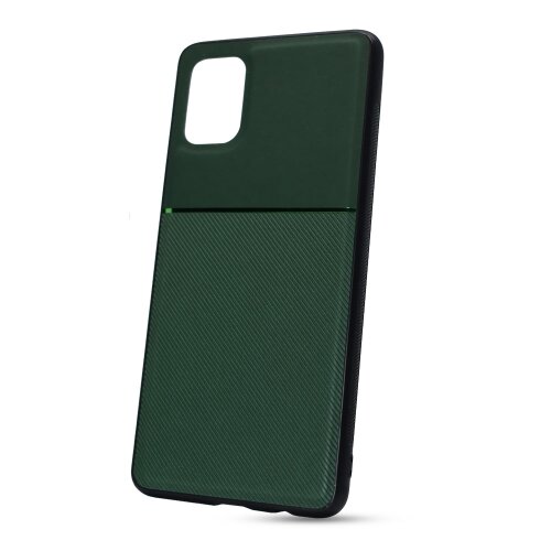 E-shop Puzdro Elegance TPU Samsung Galaxy A51 A515 - Tmavo Zelené