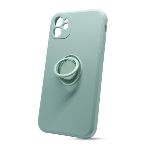 E-shop Puzdro Finger TPU iPhone 11 - Svetlo Zelené