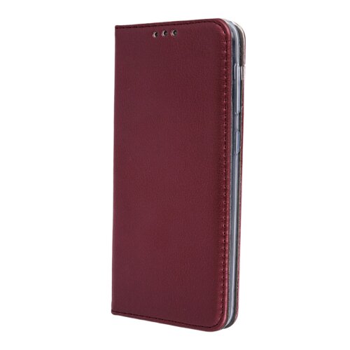 Značka Smart Book - Puzdro Smart Magnetic Book iPhone 13  - Červené (Vínové)