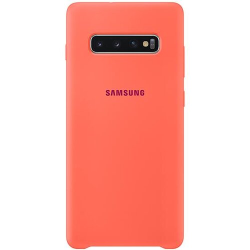 EF-PG975THE Samsung Silicone Cover pro G975 Galaxy S10 Plus Berry (Pošk. Blister)