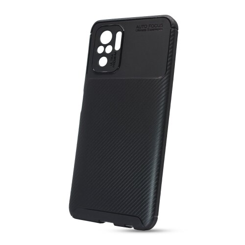 Puzdro Carbon Elite TPU Xiaomi Redmi Note 10/10s - čierne