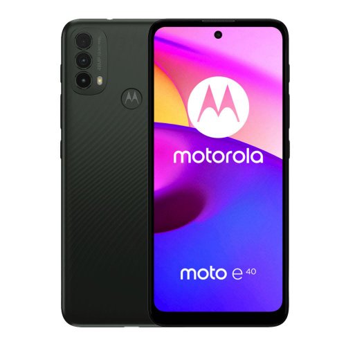 Motorola Moto E40 4GB/64GB Dual SIM, Čierna