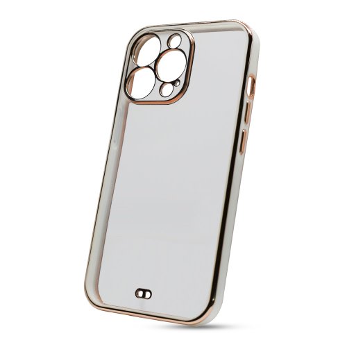 Puzdro Forcell Lux TPU iPhone 13 Pro - biele