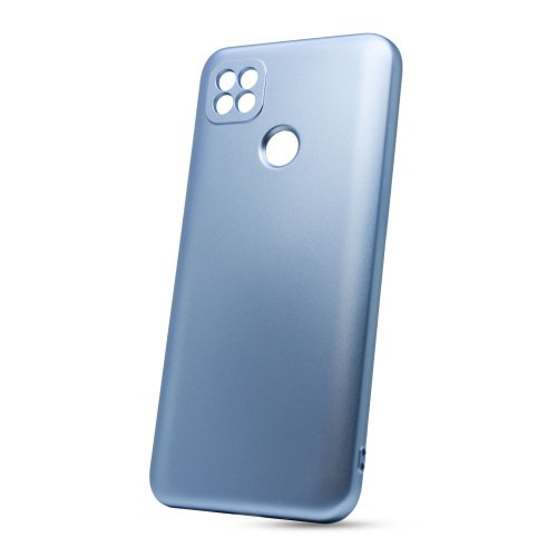 E-shop Puzdro Metallic TPU Xiaomi Redmi 9C - Svetlo modré