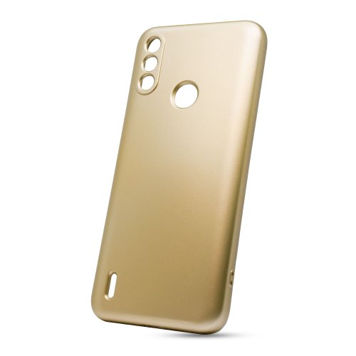 E-shop Puzdro Metallic TPU Motorola Moto E7 Power - Zlaté