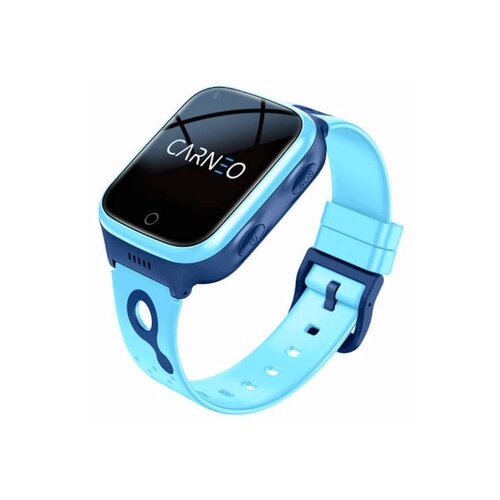 CARNEO GuardKid+ 4G Platinum, Modré - Smart detske hodinky s GPS a 4G