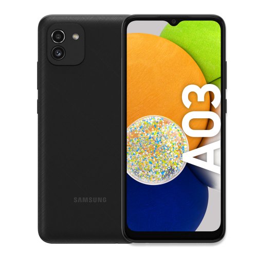 Samsung Galaxy A03 4GB/64GB A035 Dual SIM, Čierna - SK distribúcia