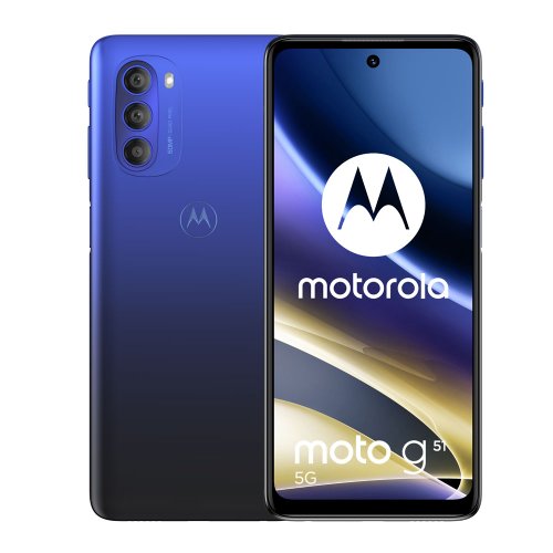 Motorola Moto G51 5G 4GB/64GB Dual SIM, Modrá