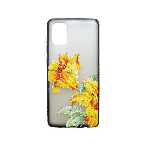 Plastové puzdro Samsung Galaxy A51 kvetinový vzor 6
