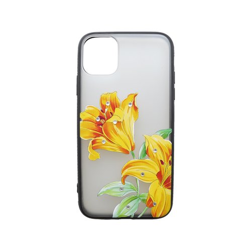 Plastové puzdro iPhone 11 kvetinový vzor 6
