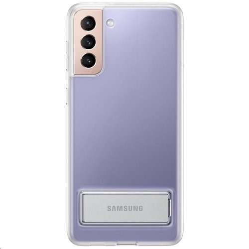 E-shop EF-JG996CTE Samsung Clear Standing Kryt pro Galaxy S21+ Transparent (Pošk.Balení)