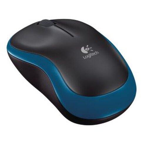 E-shop Logitech® M185 Wireless Mouse - BLUE - 2.4GHZ - EER2