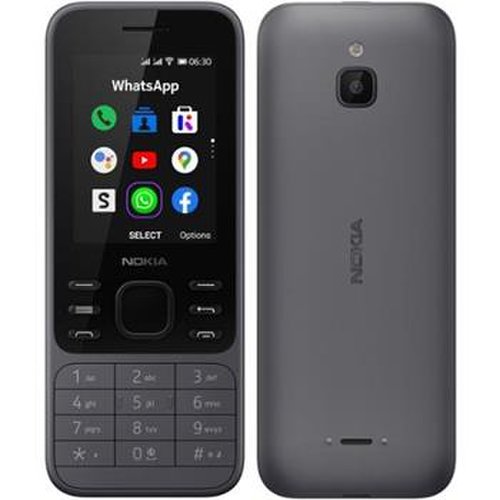 Nokia 6300 4G Dual SIM Šedý - Trieda B