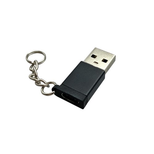 mobilNET redukcia USB-C - USB 3.0, čierna