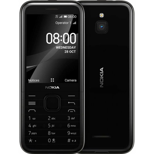 Nokia 8000 Dual SIM Black Čierny - Trieda A