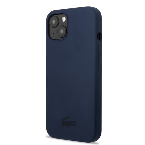E-shop Lacoste Liquid Silicone Glossy Printing Logo Kryt pro iPhone 13 Navy
