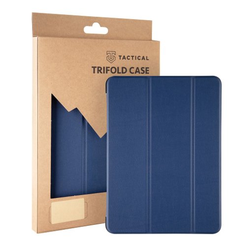 E-shop Tactical Book Tri Fold Pouzdro pro Samsung X200/X205 Galaxy Tab A8 10.5 Blue